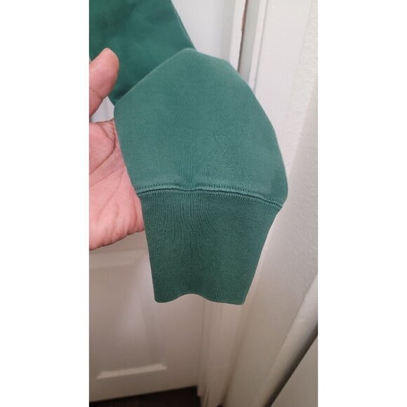 Uniglo Green Hoodie Pullover Sweatshirt with Pockets & Hood SIze XL/T - Picture 6 of 10